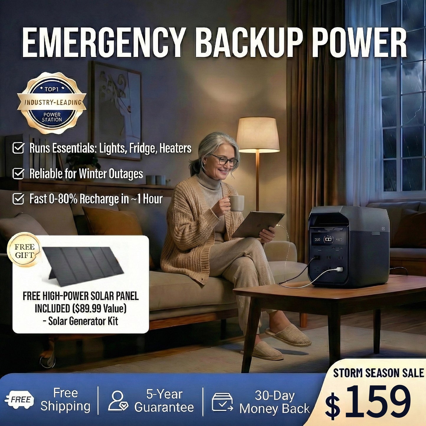 Unstoppable Power: Massive Capacity + Fast Recharge = All-Day Energy