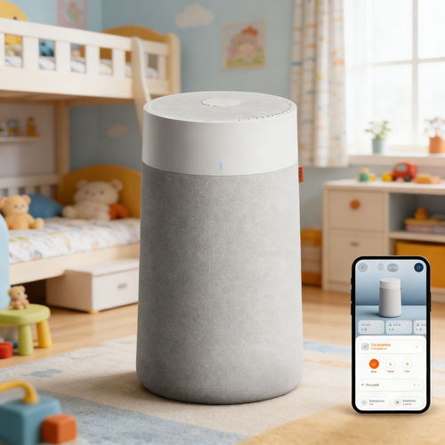 Smart Home Air Purifier for Medium Rooms, Purifies 1858 sqft in 1 Hour