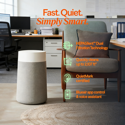 Smart Home Air Purifier for Medium Rooms, Purifies 1858 sqft in 1 Hour