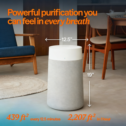 Smart Home Air Purifier for Medium Rooms, Purifies 1858 sqft in 1 Hour