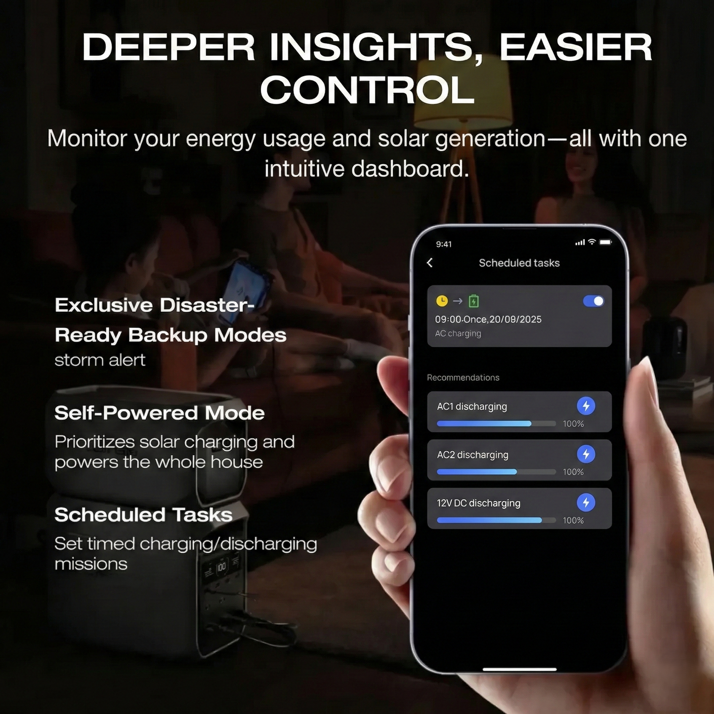 Unstoppable Power: Massive Capacity + Fast Recharge = All-Day Energy