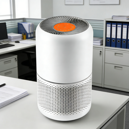 Home Air Purifier, 3-in-1 HEPA Filtration for 1073 ft², Quiet Sleep Mode